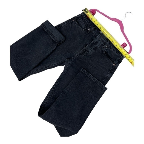 Free People Bren Boyfriend Jeans - Black Magic - Size 24 Button fly - Picture 12 of 15